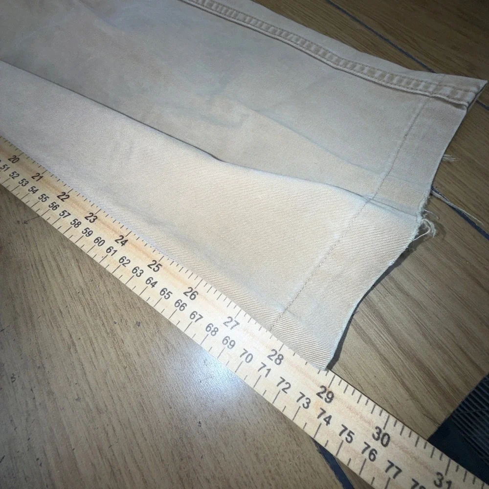 Polo Jeans Company Ralph Lauren Cargo Pants Khaki Tan Mens 36x30 Relaxed Fit‎